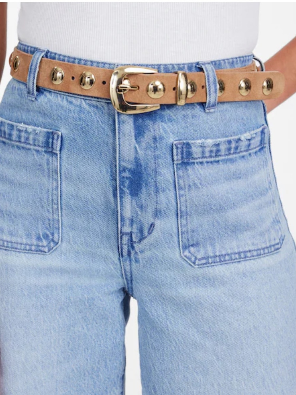 Madewell Studded Western Belt